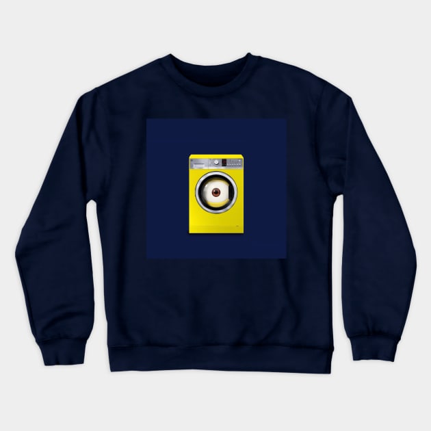 minion surrealism Crewneck Sweatshirt by Evolution17